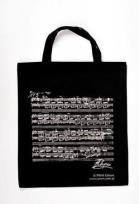 Opakowanie Torba czarna - nuty Chopina