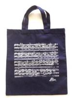 Opakowanie Torba granatowa - nuty Chopina