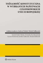 Okładka książki Tożsamość konstytucyjna w wybranych państwach członkowskich Unii Europejskiej