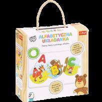 Opakowanie Układanka Literki Zabawka drewniana 61442