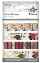 Opakowanie Wstążki rypsowe 16mm x 1m mix 4szt