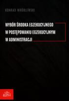 Okładka książki Wybór środka egzekucyjnego w postępowaniu..