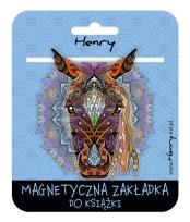 Opakowanie Zakładka magnetyczna. Mandala Koń