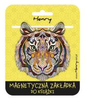 Opakowanie Zakładka magnetyczna. Mandala Tygrys