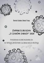 Okładka książki Zapiski Lubuszan ''Z czasów zarazy'' 2020