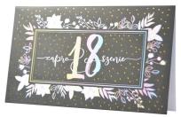 Opakowanie Zaproszenie ZP-009 Urodziny 18 (5 szt.)