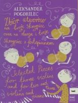 Okładka książki Zbiór utworów na troje skrzypiec oraz na dwoje..