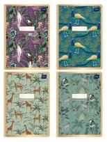 Opakowanie Zeszyt A5 60 k. kratka Metallic Gold, Interdruk