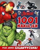Okładka książki 1001 naklejek. Marvel Avengers