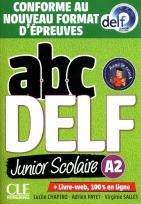 Okładka książki ABC DELF Junior Scolaire A2 książka + CD