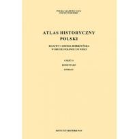 Okładka książki Atlas historyczny Polski w II poł. XVIw Kujawy i ziemia dobrzyńska