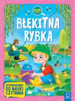 Okładka książki Błękitna rybka. Duże litery. Opowiadania do nauki czytania