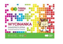 Opakowanie Blok Wycinanka samoprzylepna A5/8K HAPPY COLOR