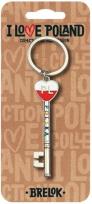 Opakowanie Brelok I love Poland Polska ILP-BRE-A-PL-04