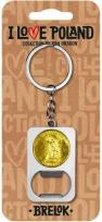 Opakowanie Brelok I love Poland Warszawa ILP-BRE-B-WAR-04