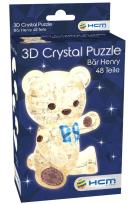 Opakowanie Crystal puzzle Miś Henry brązowy