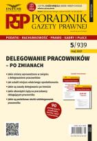 Okładka książki Delegowanie pracowników - po zmianach