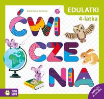 Okładka książki Edulatki. Ćwiczenia 4-latka
