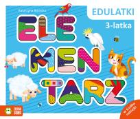 Okładka książki Edulatki. Elementarz 3-latka