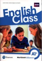 Okładka książki English Class A1+ WB wyd. rozszerzone 2021 PEARSON