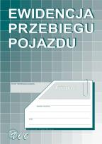 Opakowanie Ewidencja przebiegu pojazdu dla celów... V-60
