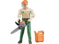 Opakowanie Figurka drwala z akcesoriami