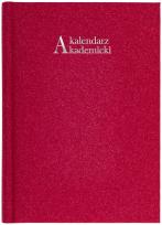 Okładka książki Kalendarz 2021/2022 akademicki A5 tygodniowy NATURA bordo