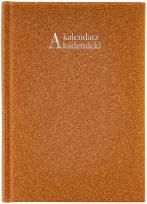 Okładka książki Kalendarz 2021/2022 akademicki A5 tygodniowy NATURA brąz