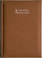 Okładka książki Kalendarz 2021/2022 akademicki A5 tygodniowy VIVELLA brąz
