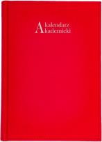 Okładka książki Kalendarz 2021/2022 akademicki A5 tygodniowy VIVELLA czerwony
