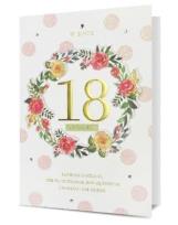 Opakowanie Karnet B6 Osiemnastka HM200-2285