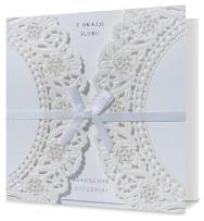 Opakowanie Karnet kwadratowy Ślub KL HM100-1018