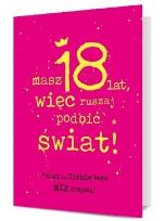 Opakowanie Karnet Osiemnastka K. B6-1890