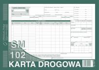 Opakowanie Karta Drogowa - samochód ciężarowy A4 SM/102 A4