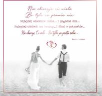 Opakowanie Kartka kw okolicznościowa Ślub KWS04