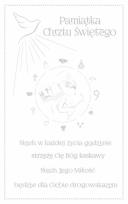 Opakowanie Kartka okolicznościowa Chrzest CH05