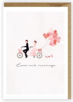 Opakowanie Kartka okolicznościowa, eko koperta Ślub K007