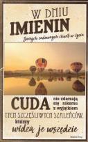 Opakowanie Kartka okolicznościowa Imieniny IM08