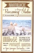 Opakowanie Kartka okolicznościowa Rocznica Ślubu R01