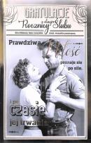 Opakowanie Kartka okolicznościowa Rocznica Ślubu R02