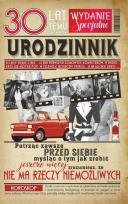 Opakowanie Kartka okolicznościowa Urodziny 30 U45