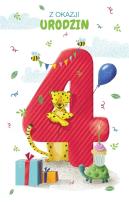 Opakowanie Kartka okolicznościowa Urodziny 4 C04