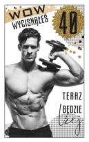 Opakowanie Kartka okolicznościowa Urodziny 40 DH02