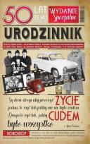 Opakowanie Kartka okolicznościowa Urodziny 50 U47