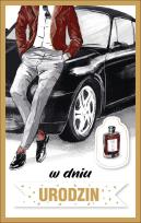 Opakowanie Kartka okolicznościowa Urodziny PS07