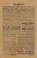 Opakowanie Kartka Tekstowa T04