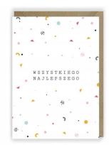 Opakowanie Kartka urodzinowa, eko koperta K018