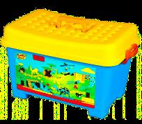 Opakowanie Klocki zoo 112 elementów