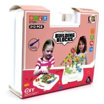 Opakowanie Konstrukcje przestrzenne róż walizka 212 el.