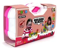 Opakowanie Konstrukcje przestrzenne róż walizka 240 el.